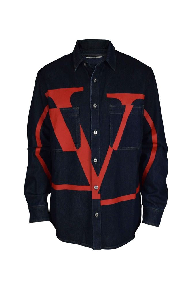 Valentino Garavani Dark Blue Denim Jacket