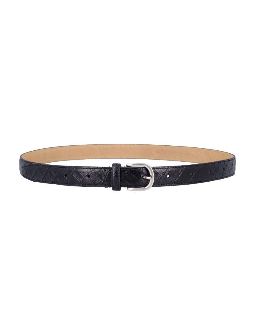 Mfpen Quilted Leather Belt