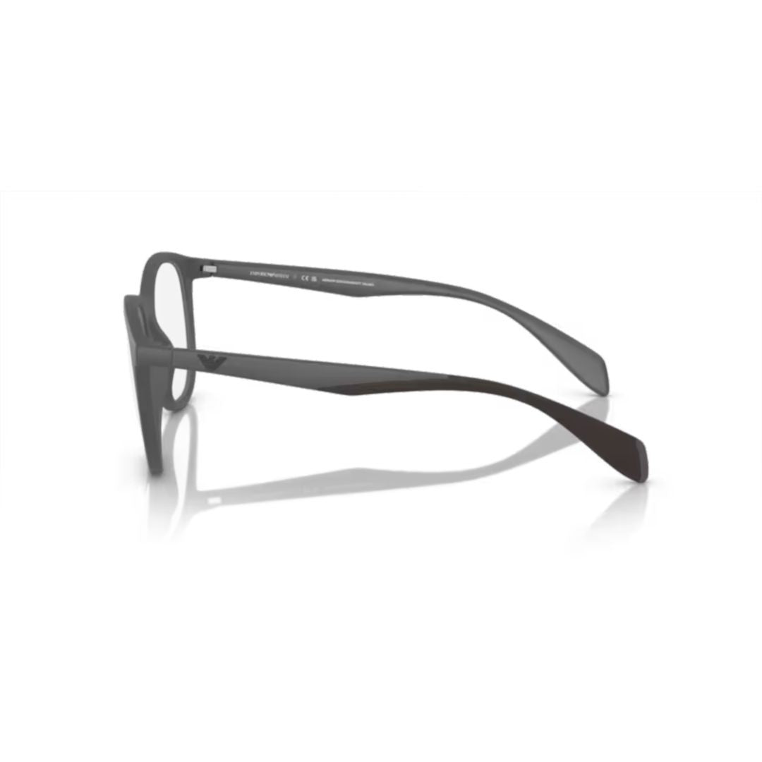 Emporio Armani 0Ea4211 Matte Black Rounded Square Eyeglasses With Interchangeable Lenses