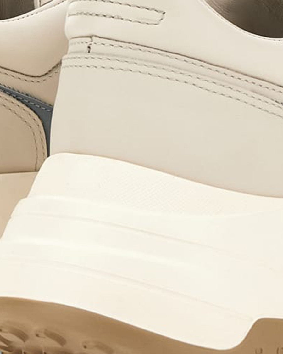 Hogan Elevated Platform Sneakers With Soft Nappa Leather