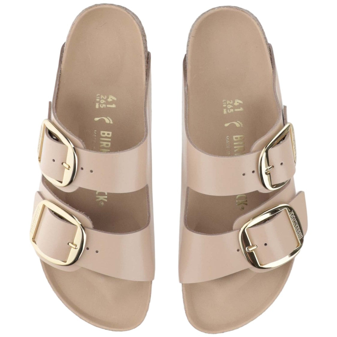 Birkenstock Beige Leather Sandals
