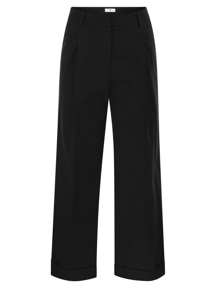 Pt Torino Anna - Stretch Cotton Gabardine Pants