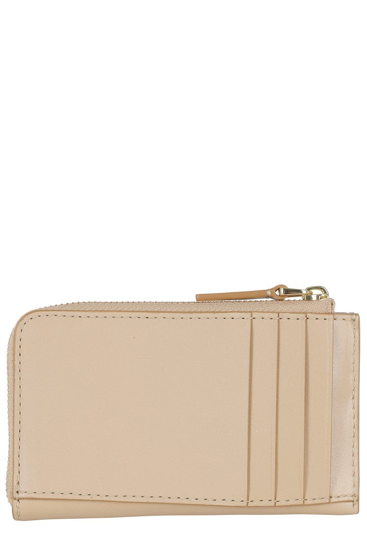 Marc Jacobs Top Zip Multi Wallet With Debossed Logo
