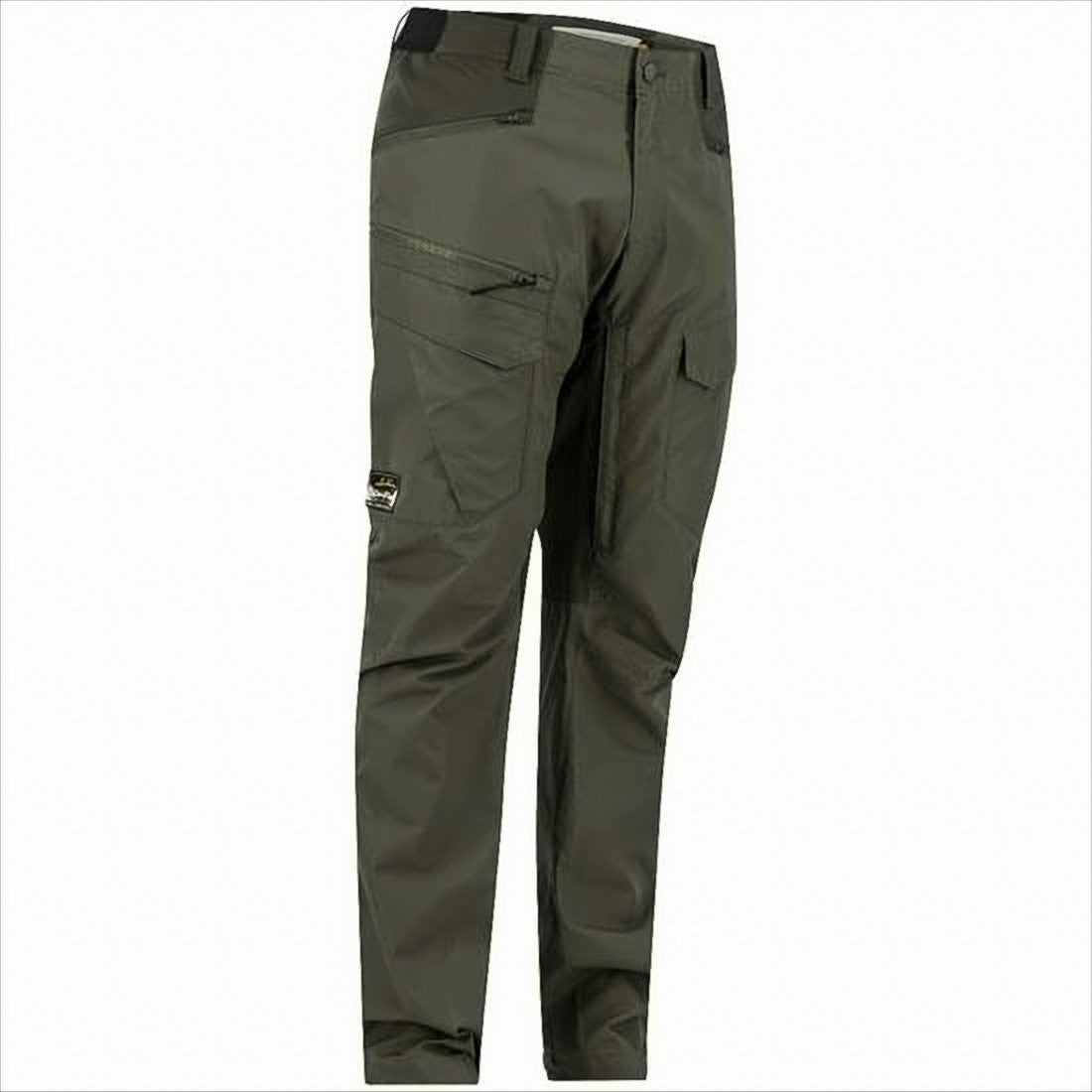 Lundhags Two-Tone Utility Straight Pants With Reinforced Panels