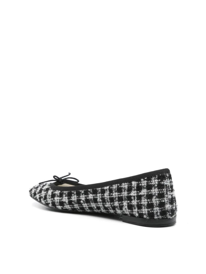 Repetto Cendrillon Tweed Ballerina Ballet Flats