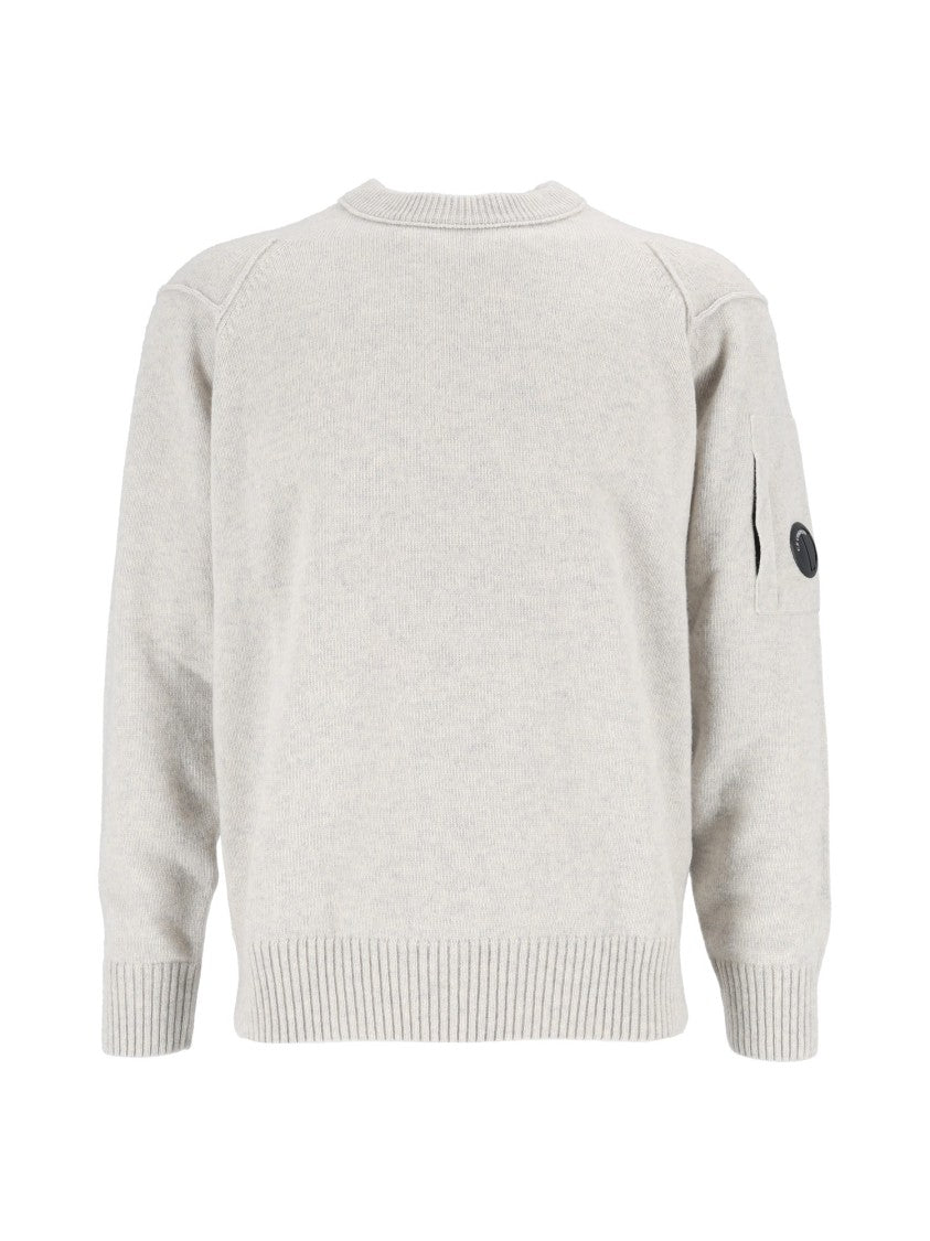 C.P. Company Textured Knit Crewneck Sweater