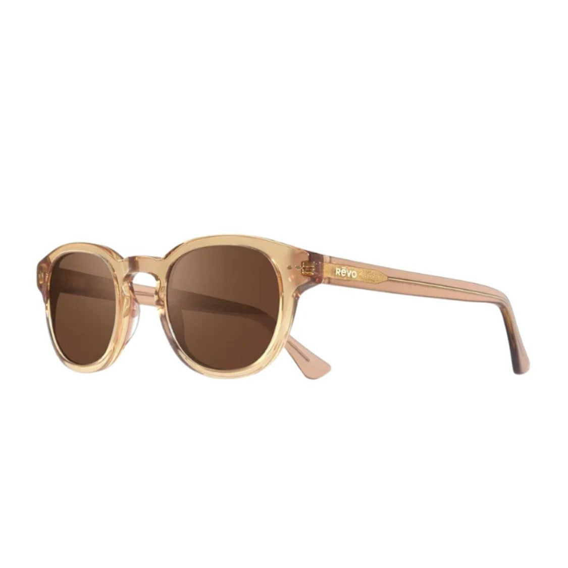 Revo Beige Re1255 Sterling Acetate Phantos Sunglasses