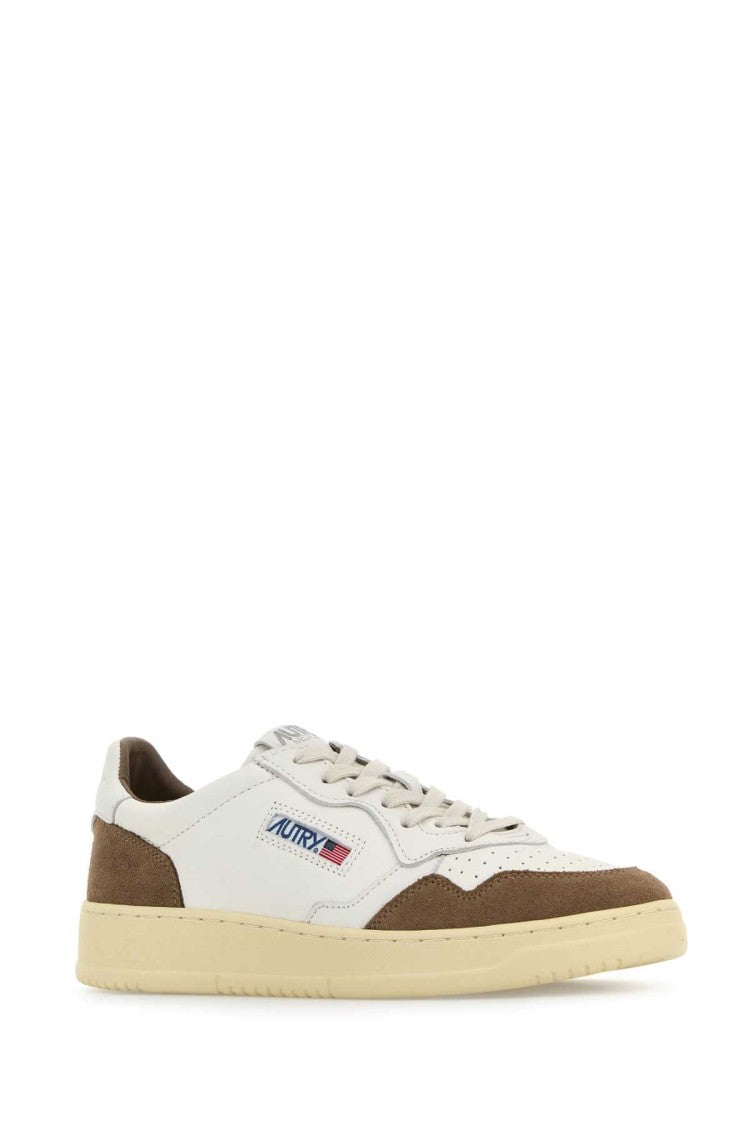 Autry Two-Tone Leather Medalist Sneakers