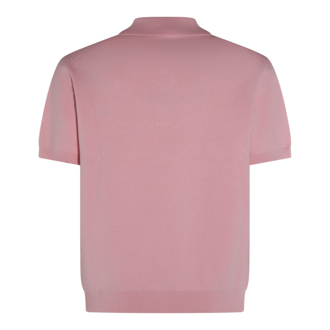 Casablanca Short-Sleeved Polo Shirt In Soft Pink