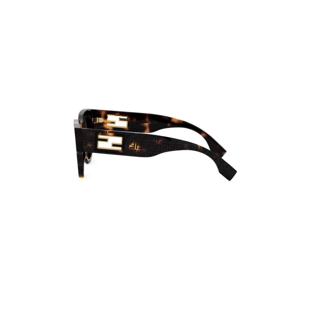 Fendi Fe40147i Oversized Acetate Sunglasses