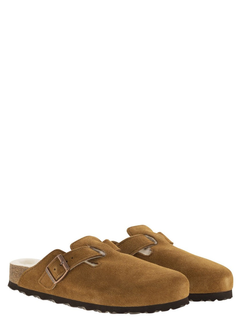 Birkenstock Boston - Sabot With Fur Lining