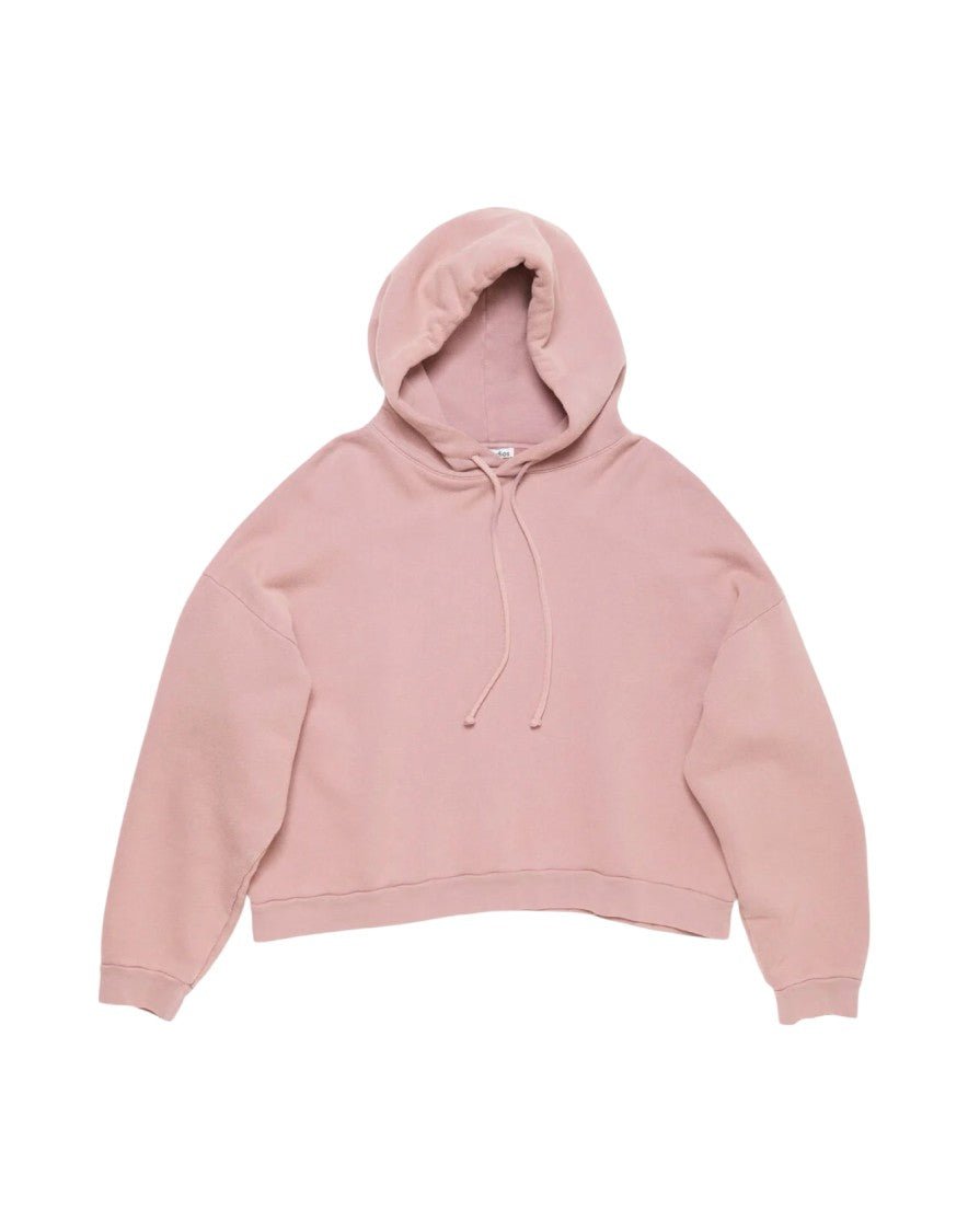 Acne Studios Pastel Pink Hoodie With Relaxed Fit