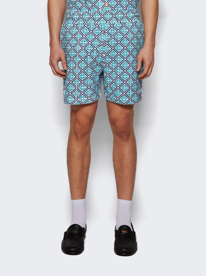 Casablanca Towelling Short Blue