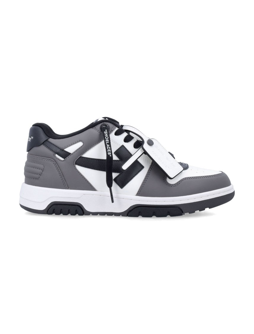 Off-White Grey Out Of Office Arrow Low-Top Sneakers