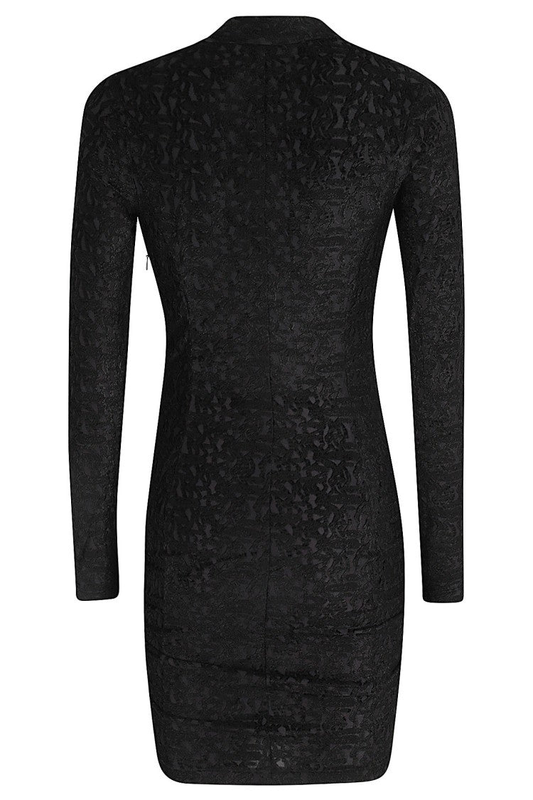 Isabel Marant Dilia Fitted Black Mini Dress