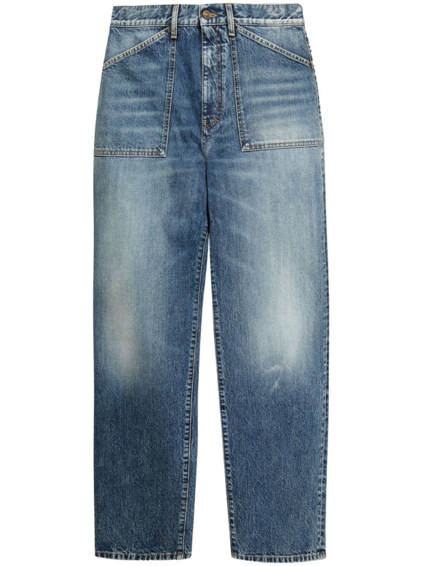Givenchy Faded Blue Denim Trousers