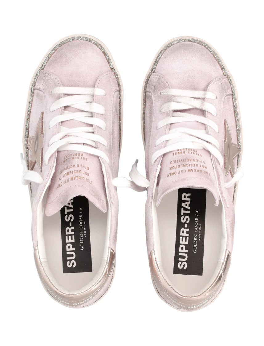 Golden Goose Superstar Pastel Suede Sneakers