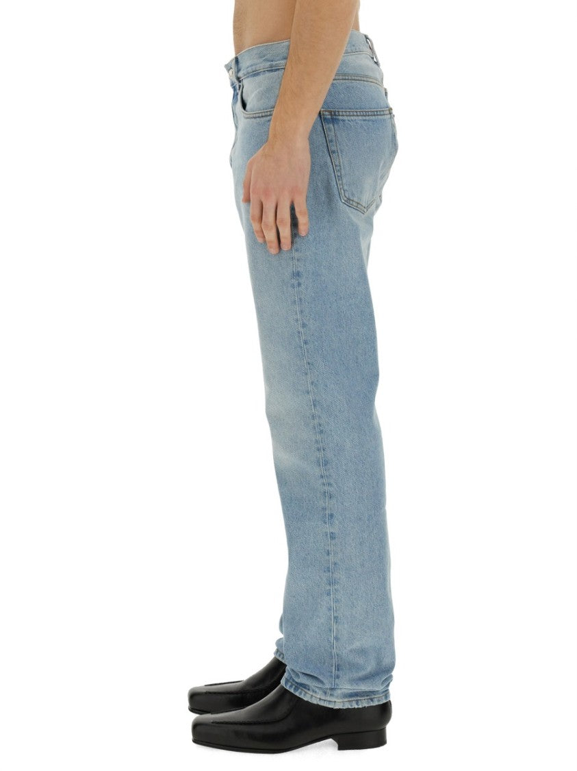 Séfr Classic Straight Cut Jeans With Vintage Wash