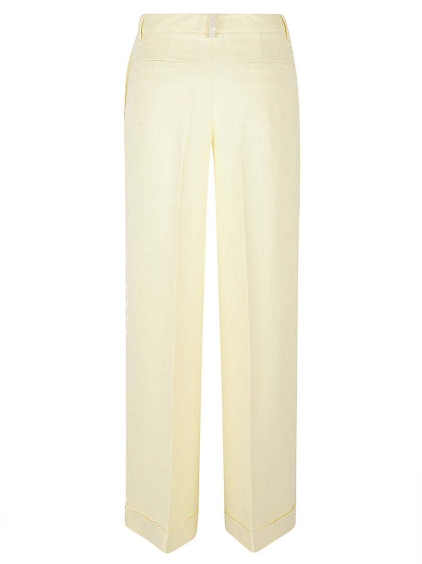 Fabiana Filippi High-Waist Straight-Leg Trousers With Pressed Creases