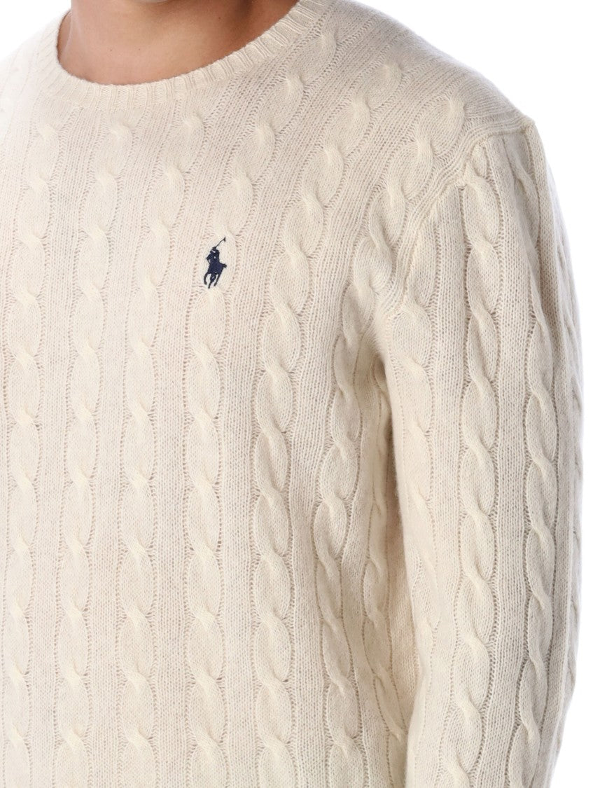 Polo Ralph Lauren Polo Wool-Cashmere Cable-Knit Jumper
