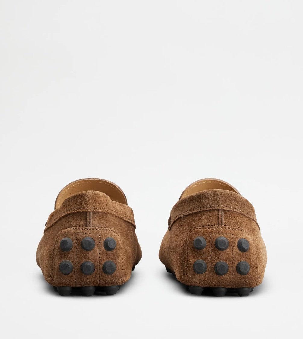 Tod's Brown Mocassino Gommino Macro 52K Shoes