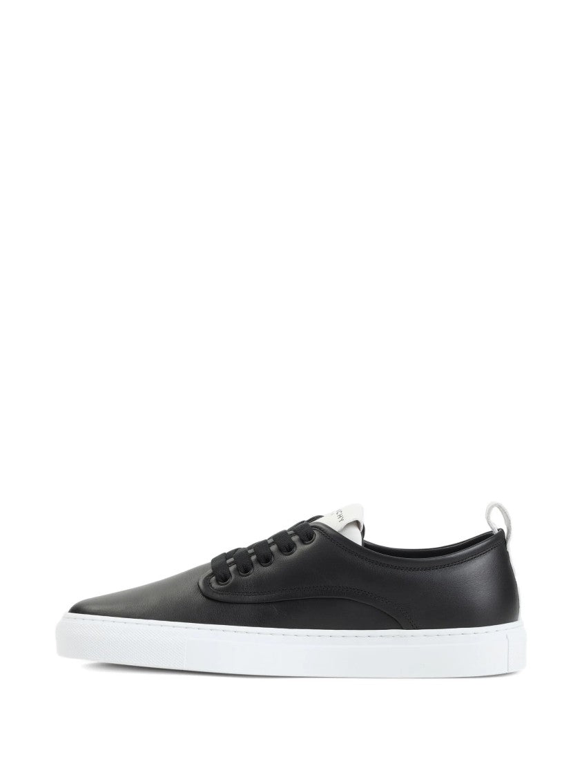 Givenchy New City Low White Calf Leather Sneakers