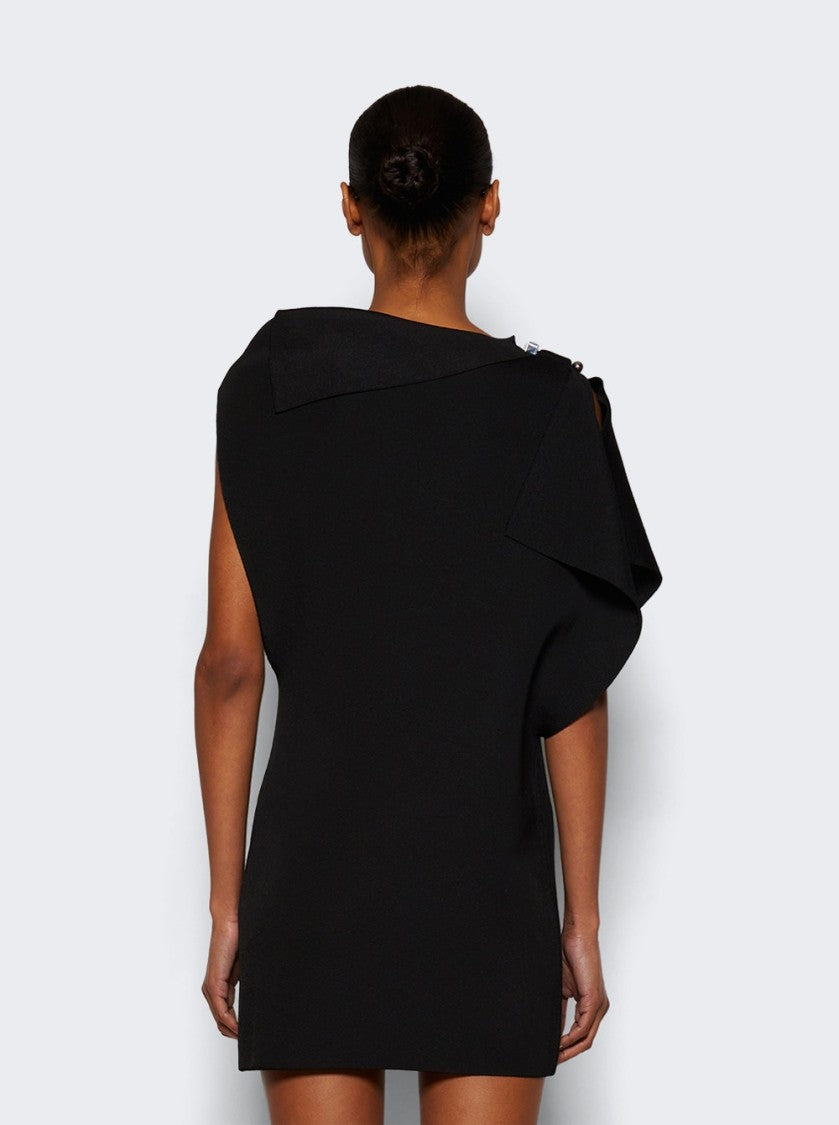 Jacquemus La Mini Robe Trapeze Black