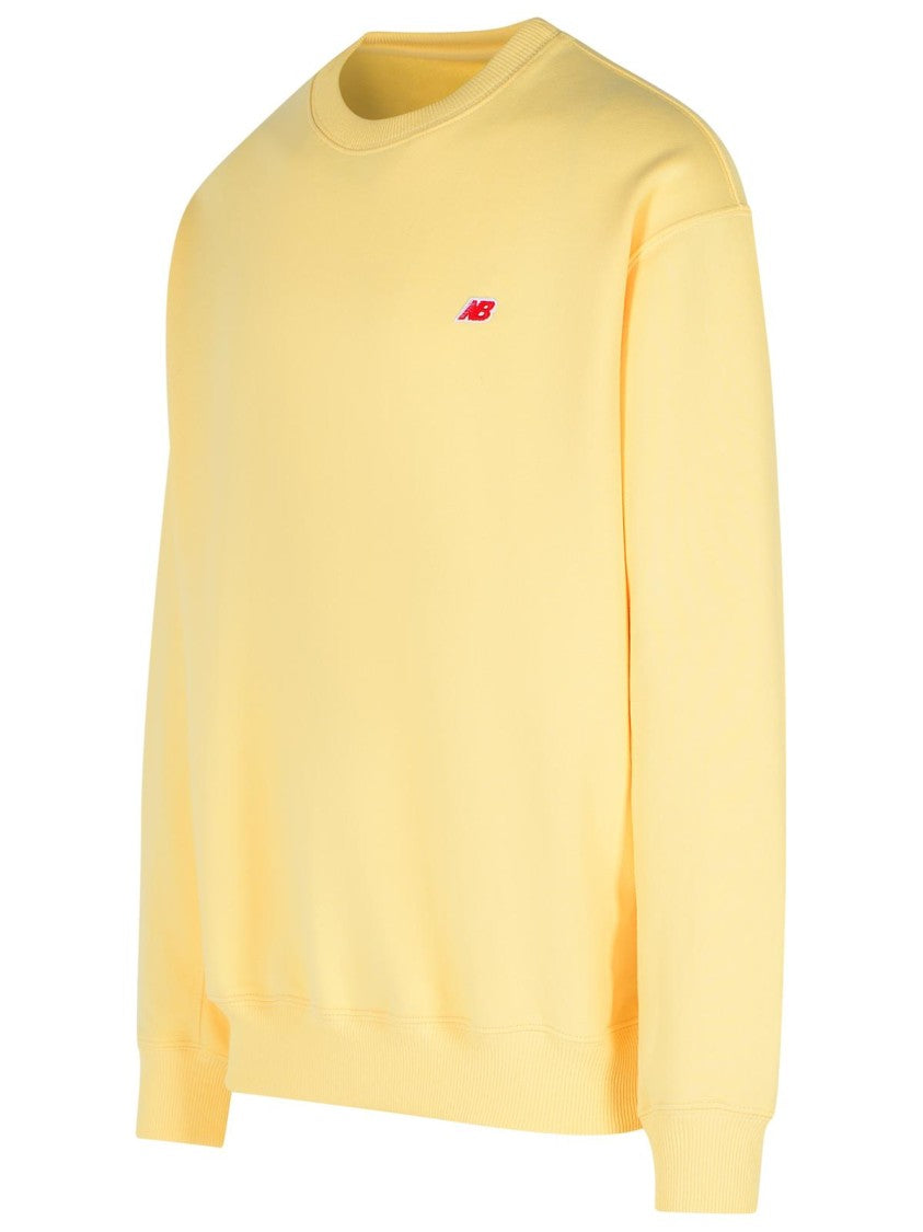 New Balance Cream Cotton Sweatshirt
