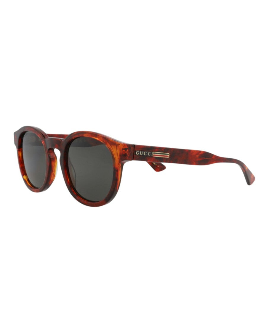 Gucci Round-Frame Acetate Sunglasses