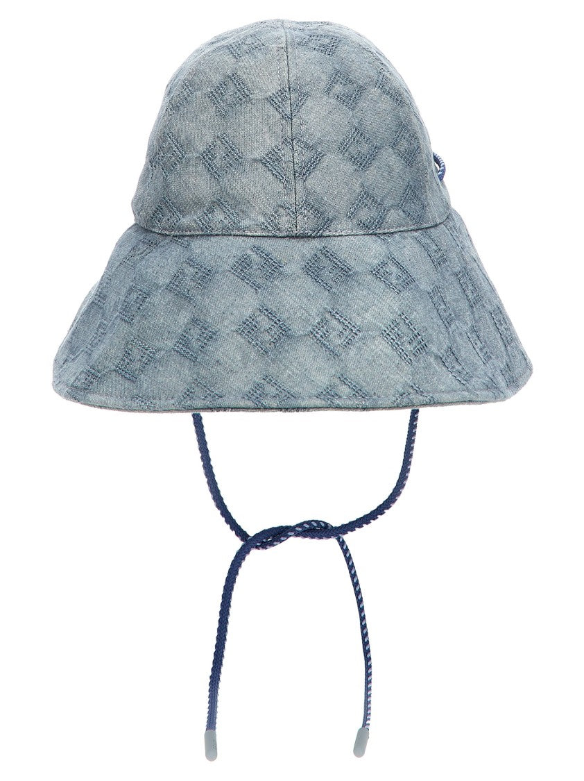 Fendi Ff Canvas Hat