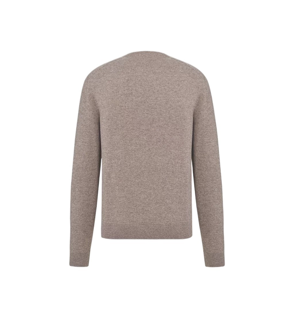 Christian Dior Crew Neck Minimalist Knit Top