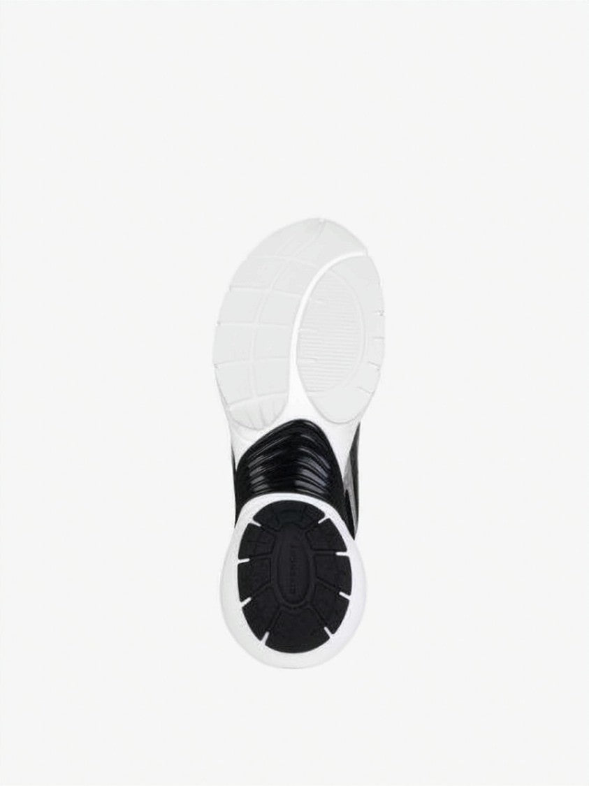 Givenchy Futuristic Silver And Black Sneakers