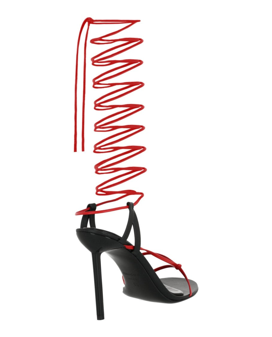 Ferragamo Azha X5 Wrap Tie Heels