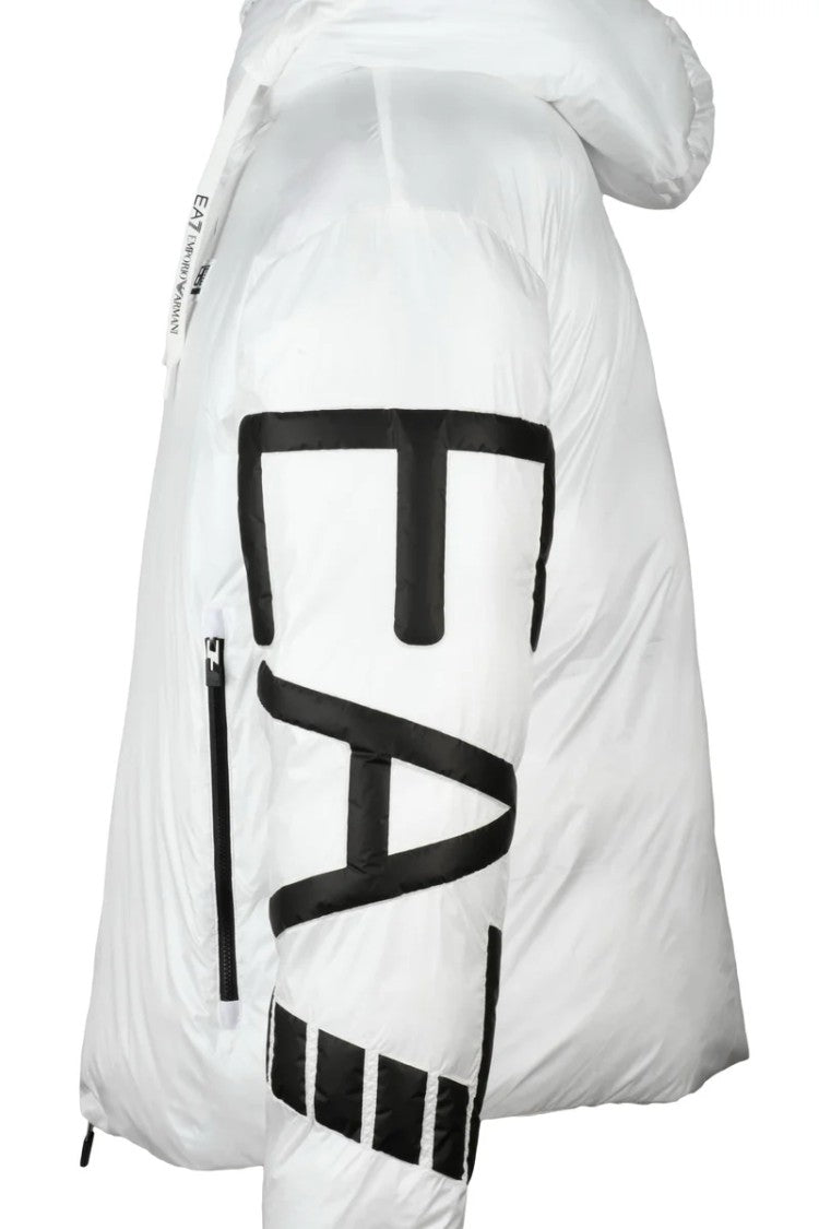 Ea7 Emporio Armani Padded Down Jacket - White
