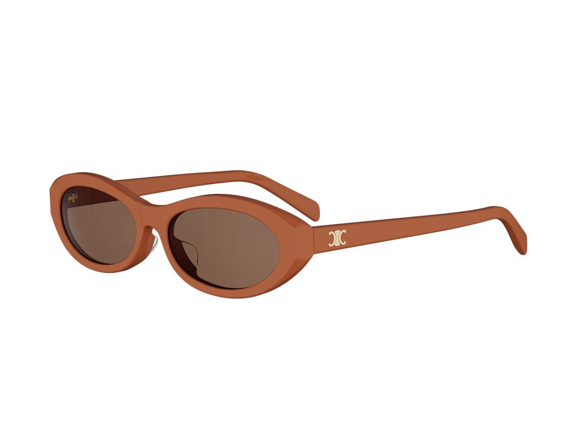Celine Cl40353f Oval Acetate Sunglasses