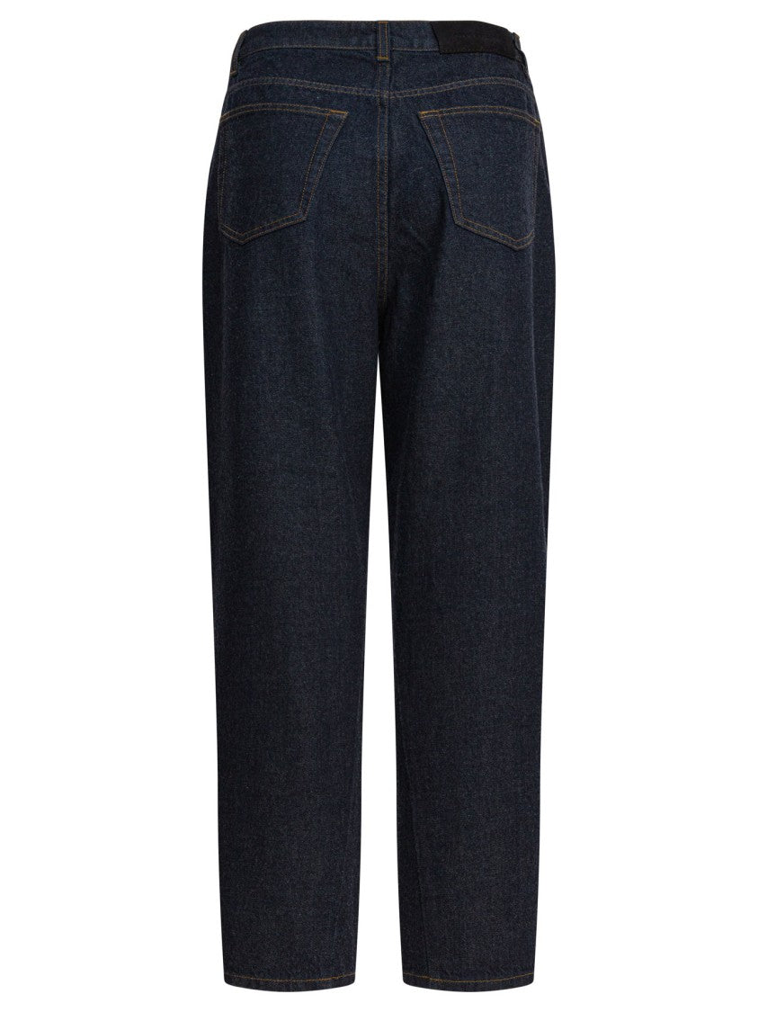 Givenchy Cocoon-Style Denim Jeans With Classic Five-Pocket Design