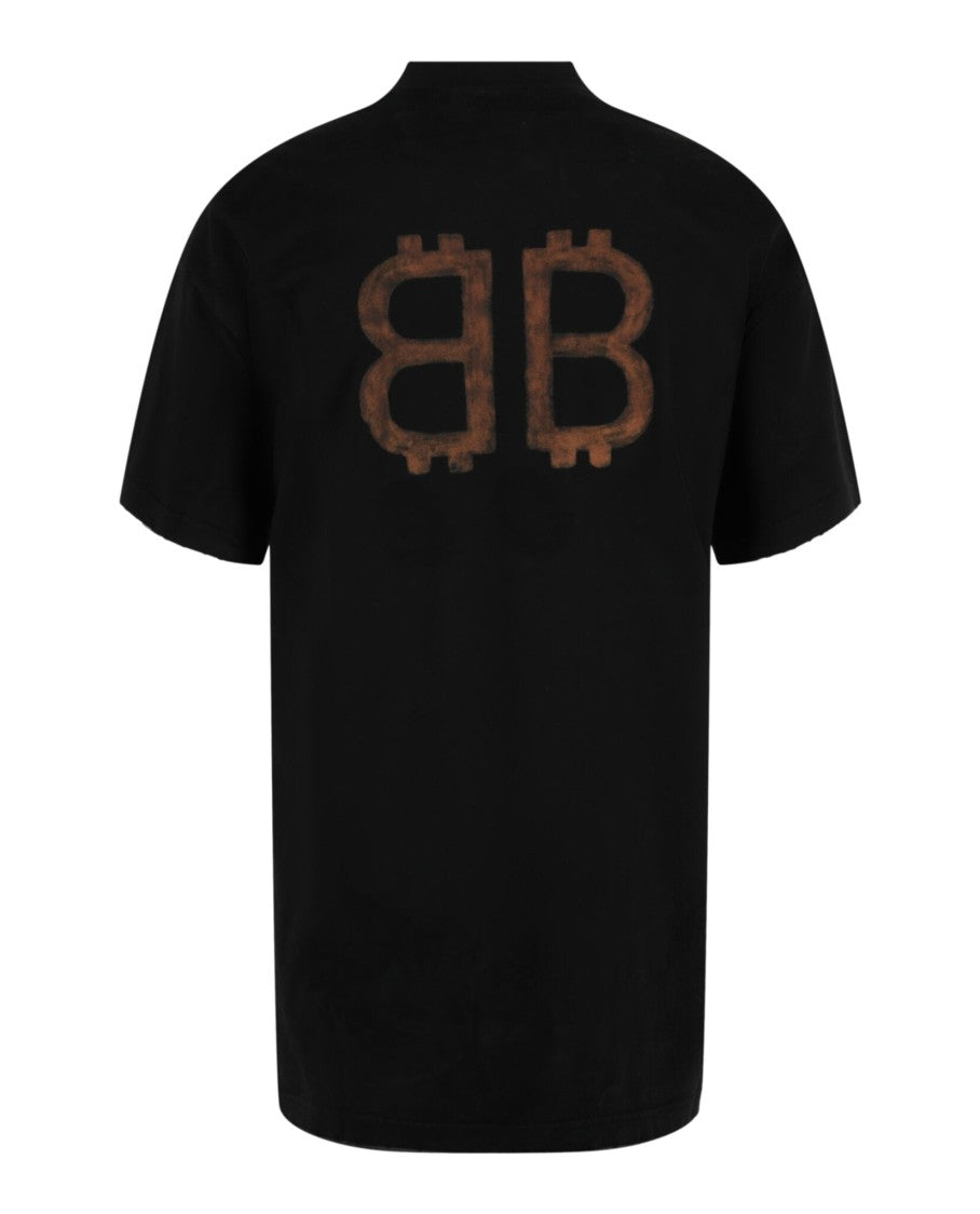 Balenciaga Paris Moon Double Front T-Shirt