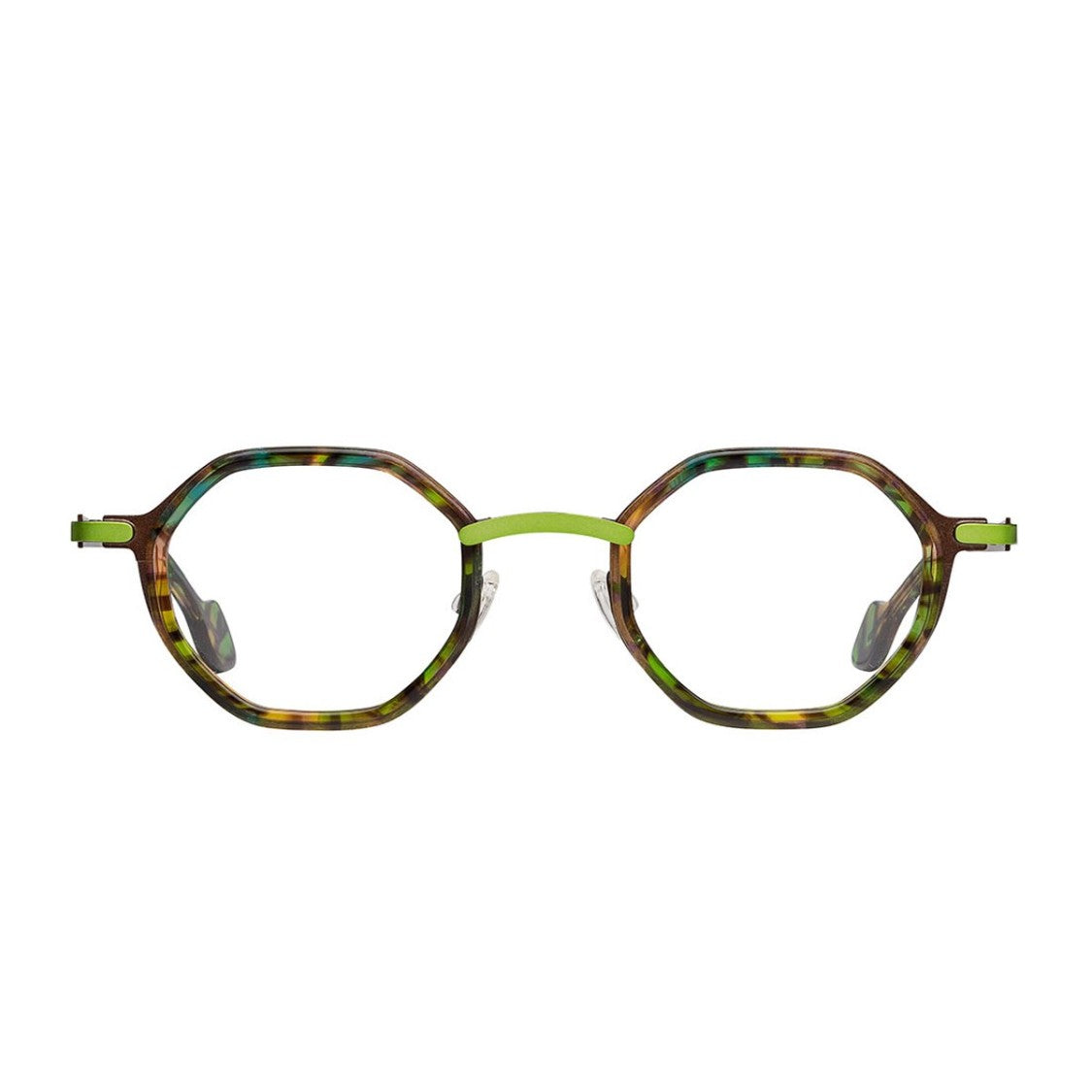 Matttew Titanium Geometric Sunglasses