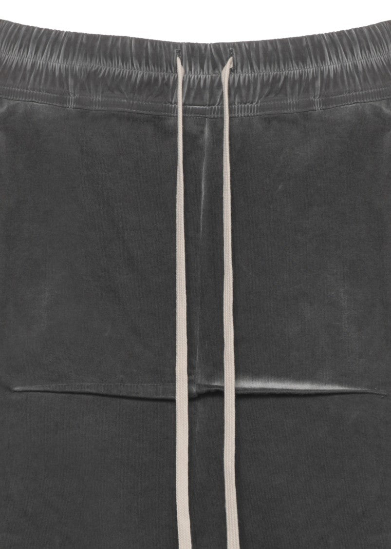 Drkshdw Cotton Skirt With Drawstring Waist And Unique Splits