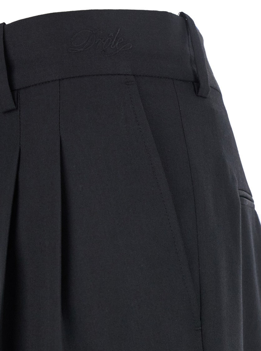 Drôle De Monsieur Le Pantalon Golfeur' Black Pants