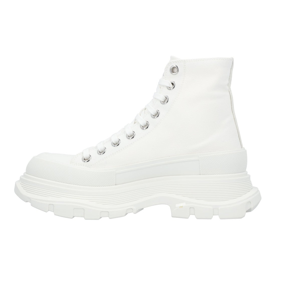 Alexander Mcqueen Tread Slick Boot In White