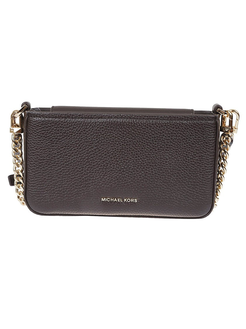 Michael Kors Bryant Hammered Leather Shoulder Bag