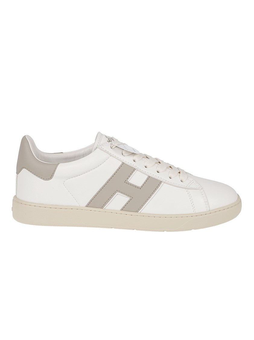 Hogan Low-Top White Leather Sneakers