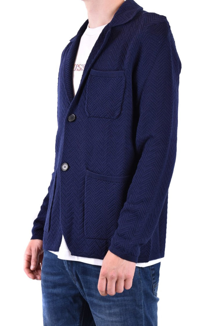 Missoni Blue Cotton Blazer