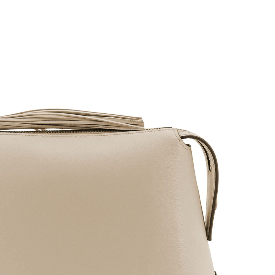 Pinko Leather Beauty Case With Logo