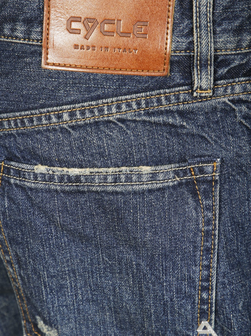 Cycle Straight-Leg Denim Jeans