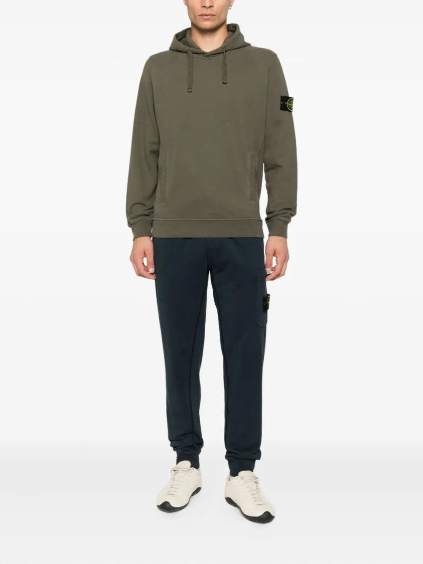 Stone Island Patch-Pocket Drawstring Trousers