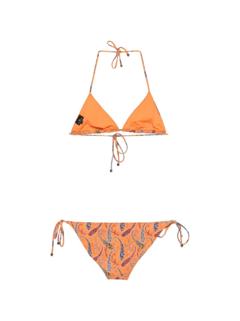 Etro Vibrant Paisley Two-Piece Bikini Set