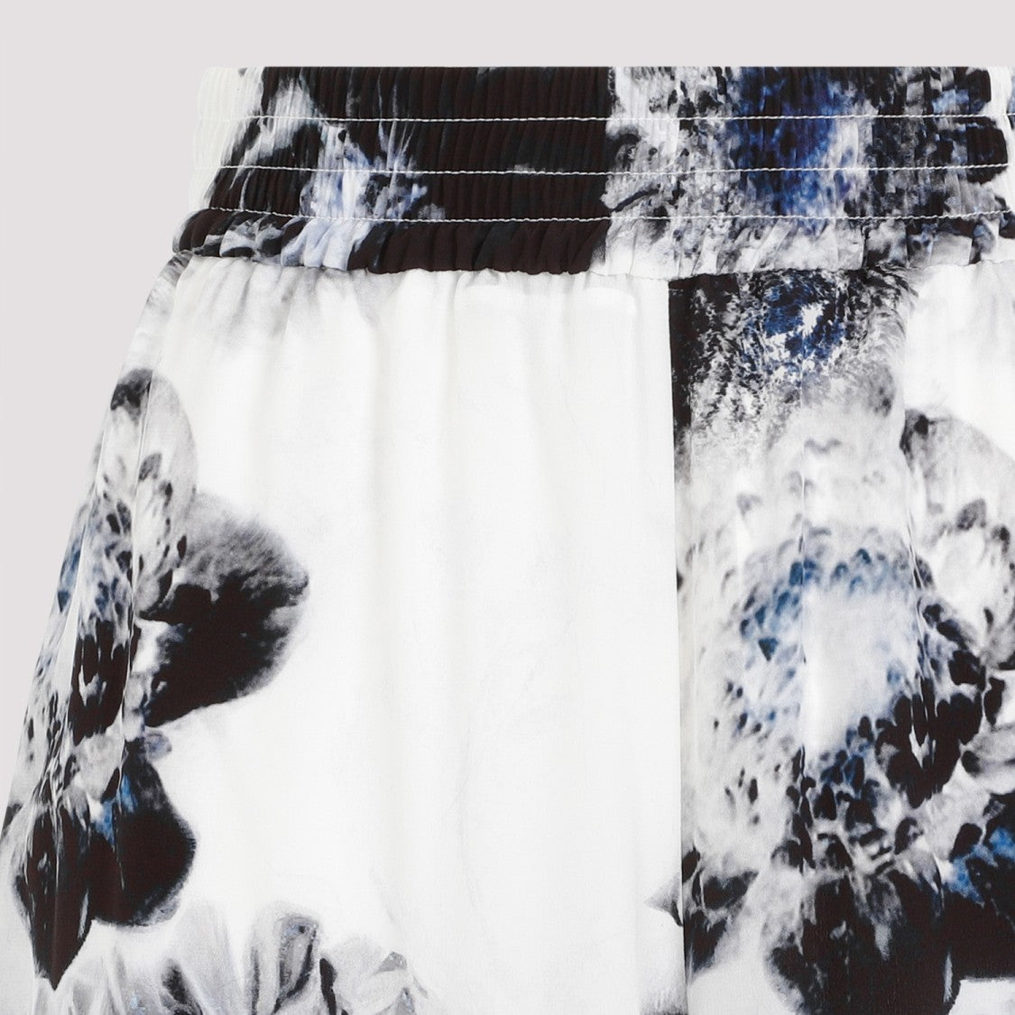 Alexander Mcqueen Ink Silk Pants