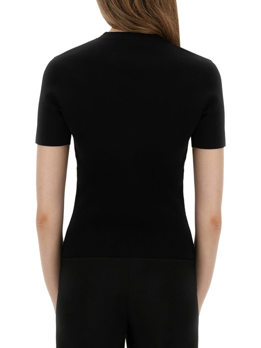 Max Mara Adelio Slim Fine-Knit Viscose-Blend T-Shirt